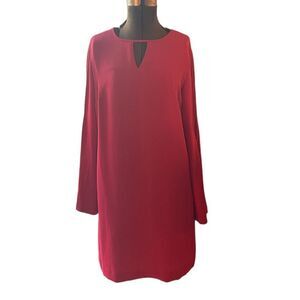 Ann Taylor | Pleated Bell Sleeve A-Line Dress
